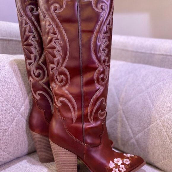 Rodeo Ready Steve Madden Lashes Cowboy boot - Picture 4 of 10